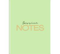 Therapist Sessions Notebook: Spring Edition: A Guided Tool for Tracking Sessions, Goals, and Client Progress
