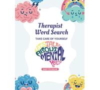 Therapist Word Search : Large Word Search For Therapists Easy To Slove , Entertaining Puzzles For Therapists Word Game Puzzlebook