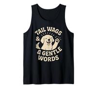Therapy Dog Emotional Support Handler Service Pride Comfort Tank Top