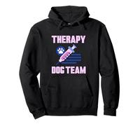 Therapy Dog Team Animal Support Bonding Pullover Hoodie