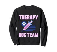 Therapy Dog Team Animal Support Bonding Sweatshirt