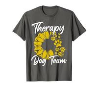 Therapy Dog Team Group Dog Handler For Animal Assisted T-Shirt
