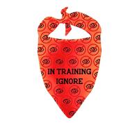 Therapy Dogs Bandana in Training Ignore Dog Scarf for Dog Trainer Gift (in Training Ignore)