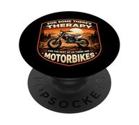 Therapy For The Rest There Are Motorbikes Dirt Bike Rider MX PopSockets Adhesive PopGrip