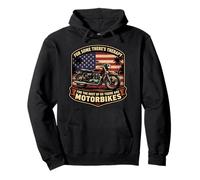 Therapy For The Rest There Are Motorbikes USA Motorcycle Pullover Hoodie