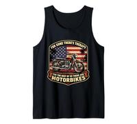 Therapy for The Rest There are Motorbikes USA Motorcycle Tank Top