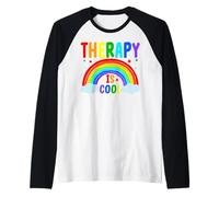 Therapy is Cool Raglan Baseball Tee