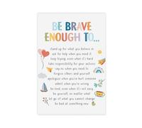 Therapy Office Decor, Positive Affirmations, Growth Mindset, School Psychology, Cognitive Behavioral Therapy Canvas Poster Wall Art Decor Print Picture Paintings for Living Room Bedroom Decoration 1