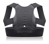 Therapy Orthosis Corset Back Brace Posture Corrector Sport Magnetic Posture Upper Back Adjustable Hunchback for Men Women & Teenagers (Size : M)