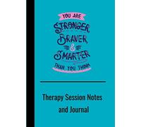 Therapy Session Notes: Keep a journal of your insights and thoughts after each therapy session - 7" X 10" - 150 Ruled Pages: Appointment Record & 2-Year Calendar