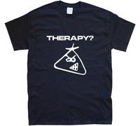 Therapy T-Shirt Men T-Shirt XXL Men Black T-Shirt XXL