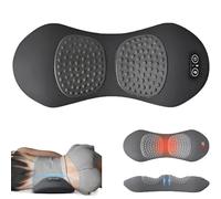 TheraSpine Triple Fusion Massager, 2026 New 3 in 1 Back Therapy, Triple Fusion Back Massager for Pain Relief, Heat Vibration Massage, Soft Skin-Friendly Material (Black)
