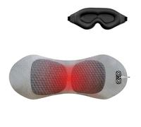 Theraspine Triple Fusion Massager for Back Pain Relief, 3 in 1 Back Therapy with Traction Lifting, Vibration & Heat, Quiet Electric Sciatica Massager, 26° Spine Support (A)