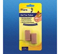 Therastep Gel Toe Tubes (Pair) | Fully Lined Gel | Vitamin E & Aloe Mineral Oil