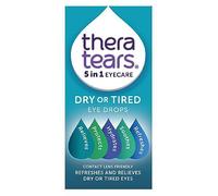 TheraTears Dry or Tired Eye Drops | Refreshes, Hydrates, Protects and Relieves Dry or Tired Eyes | Contact Lens Friendly | 5 in 1 Eye Care Drops | 10ml