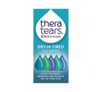 TheraTears Dry or Tired Eye Drops | Refreshes, Hydrates, Protects and Relieves Dry or Tired Eyes | Contact Lens Friendly | 5 in 1 Eye Care Drops | 10ml