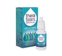 TheraTears Dry or Tired Eye Drops | Refreshes, Hydrates, Protects and Relieves Dry or Tired Eyes | Contact Lens Friendly | 5 in 1 Eye Care Drops | 10ml