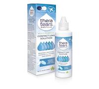 TheraTears Multi-Purpose Contact Lens Solution 100ml/Cleans, Disinfects, Lubricates and Hydrates Your Contact Lenses/Added Aloe Vera Known to Soothe and Refresh/Suitable for All Lens Types