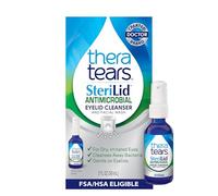 TheraTears SteriLid Antimicrobial Eyelid Cleanser and Facial Wash, 2 Fl Oz Spray