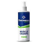 Theraworx Relief Fast-Acting Spray for Leg Cramps, Foot Cramps and Muscle Soreness, 7.1oz.