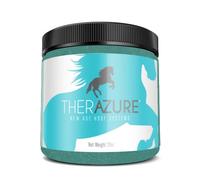 Therazure Horse Hoof Thrush Treatment Clay and White Line Equine Care: Effective on Horses, Cows, Goats, Sheep, Pigs and All Hooved Animals- 25 oz Jar New Heat Resistant Formula*