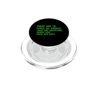 There Are 10 Types Of People Those Who Understand Binary PopSockets PopGrip for MagSafe