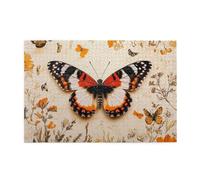There Are Many Colorful Butterflies 1000 Piece Jigsaw Puzzles For Adults Wooden Puzzles For Adults Gifts Home Decor