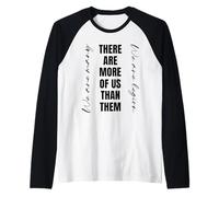 There are More of Us Than Them Raglan Baseball Tee