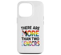 There Are More Than Two Genders Funny LGBTQ Pride Shirt Case for iPhone 13 Pro