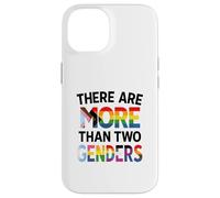 There Are More Than Two Genders Funny LGBTQ Pride Shirt Case for iPhone 14