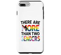 There Are More Than Two Genders Funny LGBTQ Pride Shirt Case for iPhone 7 Plus/8 Plus