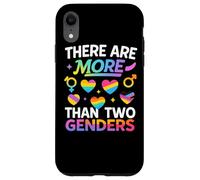 There Are More Than Two Genders Funny LGBTQ Pride Shirt Case for iPhone XR