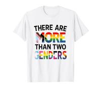 There are More Than Two Genders Funny LGBTQ Pride Shirt T-Shirt