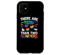 There Are More Than Two Genders LGBTQ Pride Shirt Case for iPhone 11