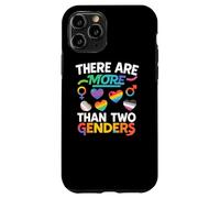 There Are More Than Two Genders LGBTQ Pride Shirt Case for iPhone 11 Pro