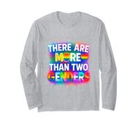 There are More Than Two Genders LGBTQ Pride Shirt Long Sleeve T-Shirt