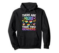 There Are More Than Two Genders LGBTQ Pride Shirt Pullover Hoodie