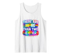 There are More Than Two Genders LGBTQ Pride Shirt Tank Top