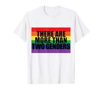 There are More Than Two Genders T-Shirt, Men, White, 6X-Large