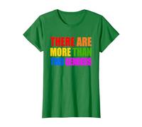 There are More Than Two Genders T-Shirt, Women, Kelly Green, Large