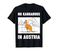 There are no kangaroos in Austria Funny Austria Travel T-Shirt