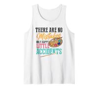 There are No Mistakes Only Happy Little Accidents - Bob Tank Top