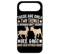 There Are Only Two Things A Woman Can't Resist Her Goat And Case for iPhone Air
