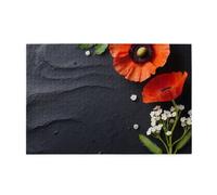 There Are Two Red Flowers OnWooden Jigsaw Puzzle Puzzles for Adults 1000 Pieces