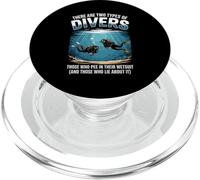There Are Two Types Of Divers Pee In Wetsuit PopSockets PopGrip for MagSafe