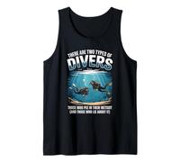 There are Two Types of Divers Pee in Wetsuit Tank Top
