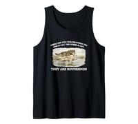 There are Two Wolves Inside You Funny Gay Pride Meme Queer Tank Top