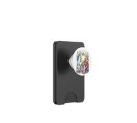 There Goes The Ride Bigfoot Alien Ghost Skeleton Halloween PopSockets PopWallet for MagSafe