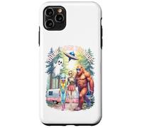 There Goes The Ride Bigfoot Alien Woman Skeleton Halloween Case for iPhone 11 Pro Max