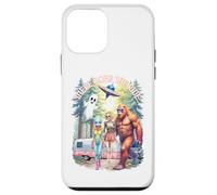 There Goes The Ride Bigfoot Alien Woman Skeleton Halloween Case for iPhone 12 mini
